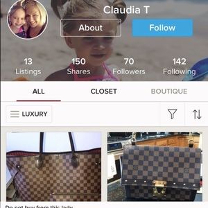 SCAMMER ALERT! Be aware she has multiple accounts